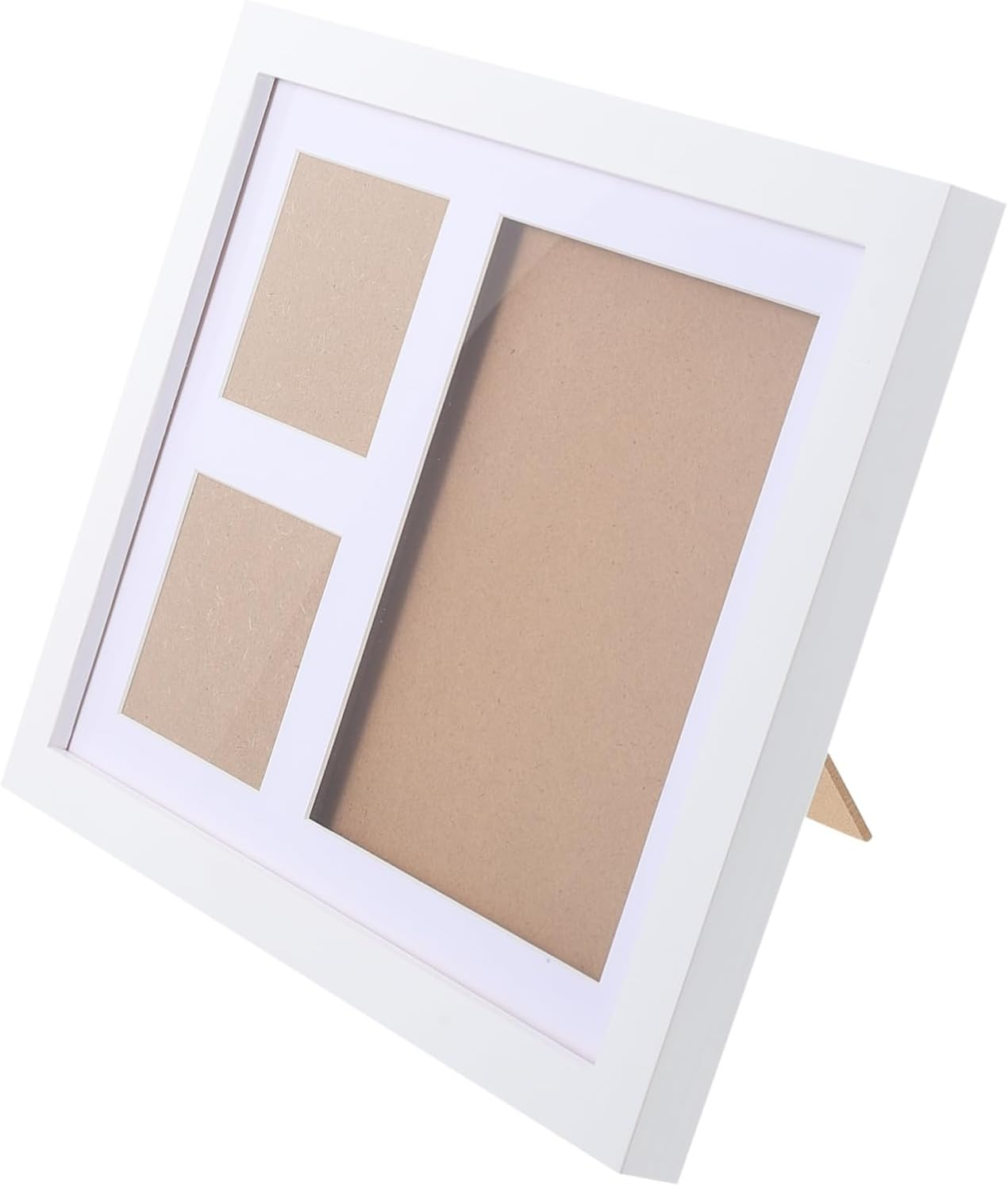 Yardwe 2 Sets Newborn Keepsake Kit with Hand and Footprint Frame for Photos Nursery Wall Decor and Standing Display Shower Gift to Capture Life and Precious Growth Moments image number 6