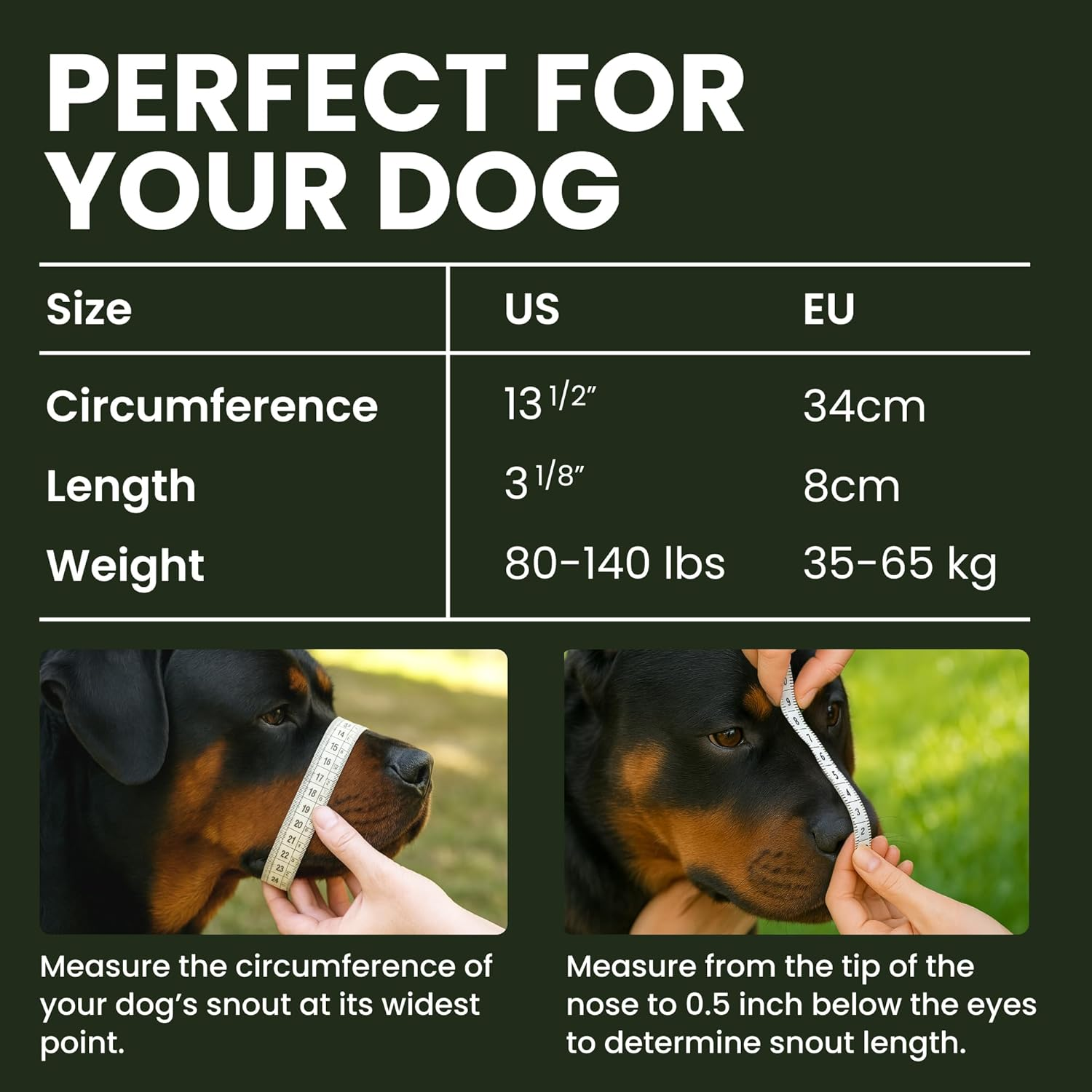 Bronzedog Dog Muzzle Wire Basket Rottweiler Adjustable Leather Straps (L)