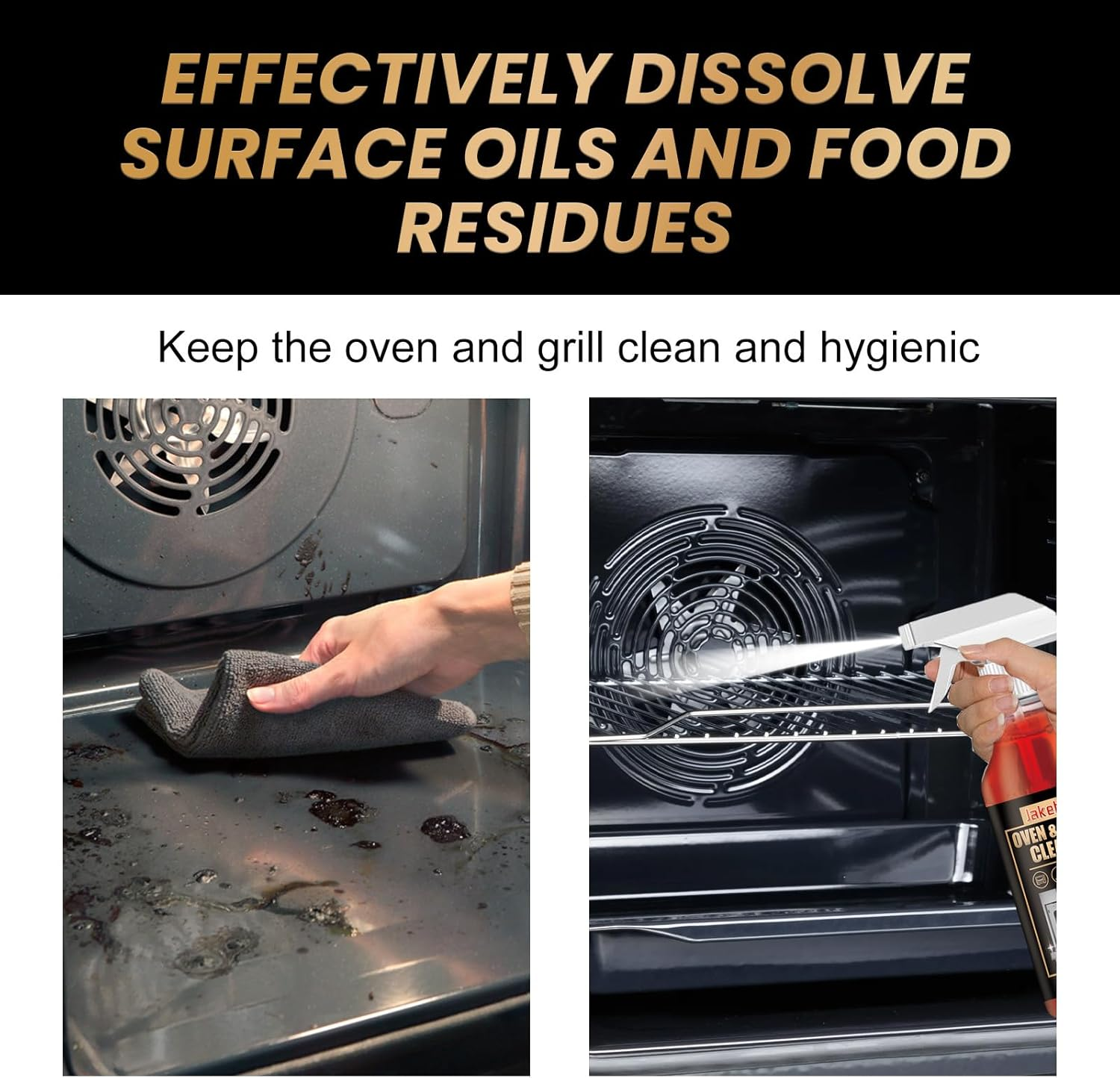 Oven and Grill Cleaner Spray, 100Ml, Heavy-Duty Degreaser for Kitchen Appliances image number 3