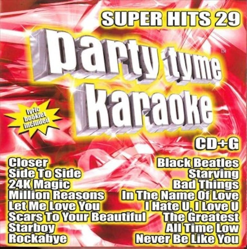 Party Tyme Karaoke - Super Hits 29 [16-Song CD+G]