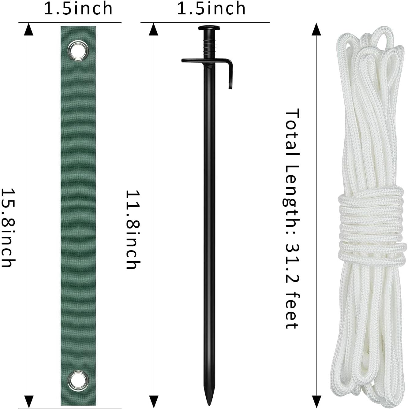 Tree Stake Straight Kits (2) image number 3