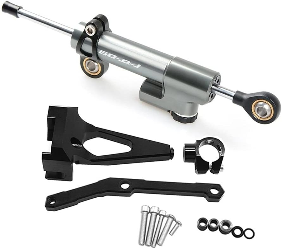 Motorcycle Steering Stabilizer for MT-09 for MT09 for MT for FZ 09 FZ09 FZ-09 2013-2020 Motorcycle Steering Stabilize Damper Bracket Mount Shock Damper (Color : B) image number 5