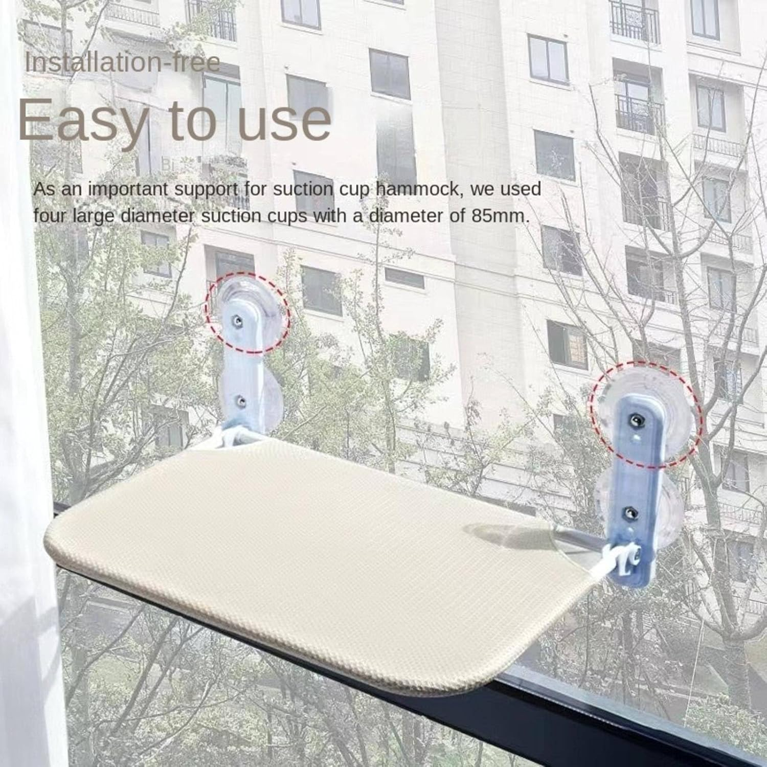 Cat Hammock Suction Cup Glass Cat Bed Hanging Window Cat Hanging Bed Cat Nest/170