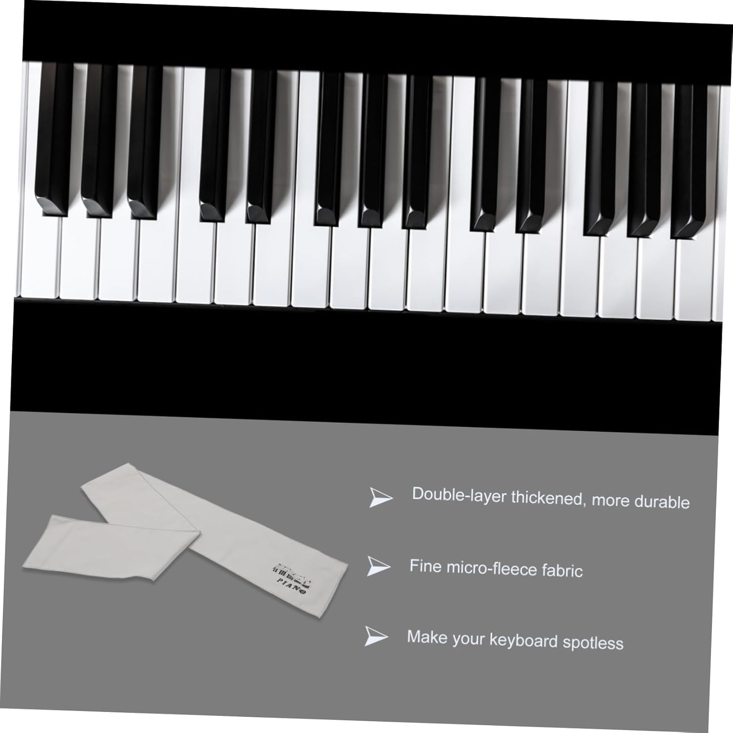 Key Electronic Piano Cover Double Dustproof Keyboard Design for Digital Piano image number 2