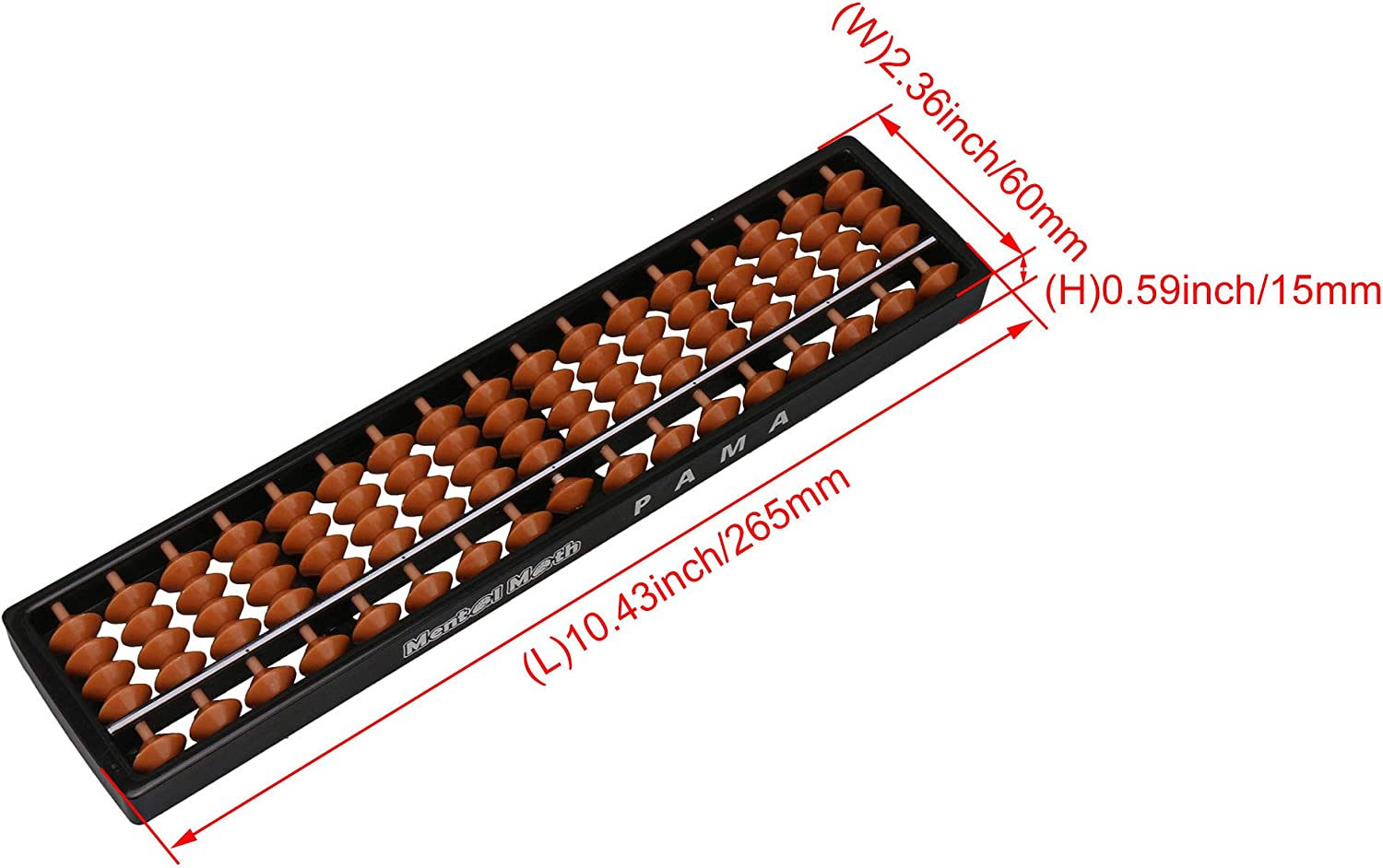 BQLZR New 17 Column Abacus Tool in Mathematics Digital Computing Tool
