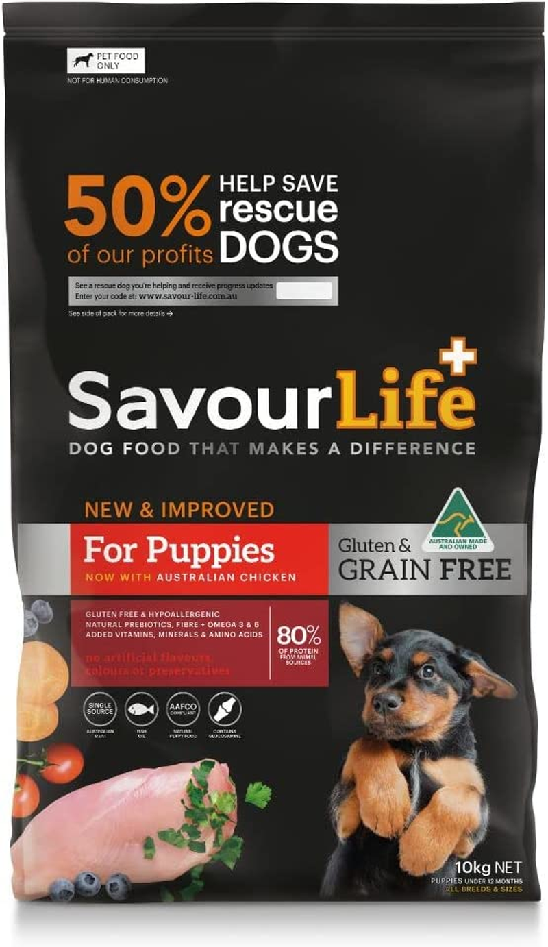 Savourlife Puppy Chicken Dry Food, 10 Kilograms