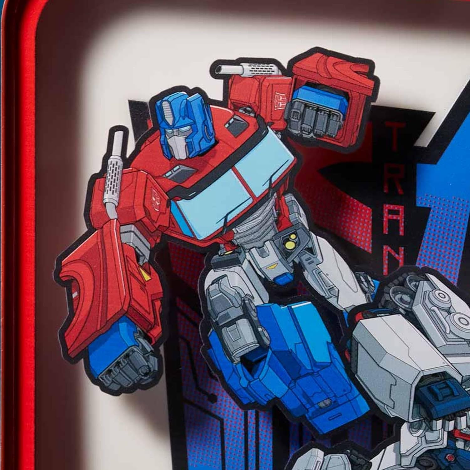 Numskull Official Transformers Acrylic Logo Desk Lamp Wall Light for Bedroom, Office, Home, Study, Work - Official Transformers Merchandise - Transformers 3D Logo image number 5