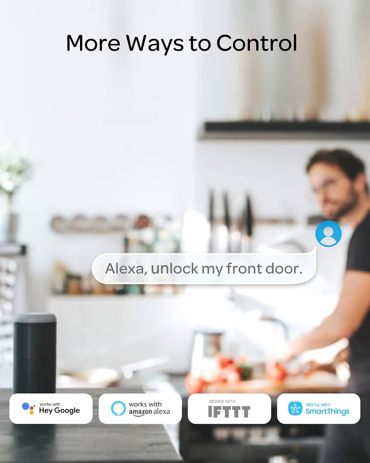 ULTRALOQ Latch 5 World'S First Built in Wifi Smart Lock (Black) with Fingerprint ID, 5-In-1 Keyless Entry Electronic Door Handle with Bluetooth, Biometric Fingerprint and Touch Digital Keypad