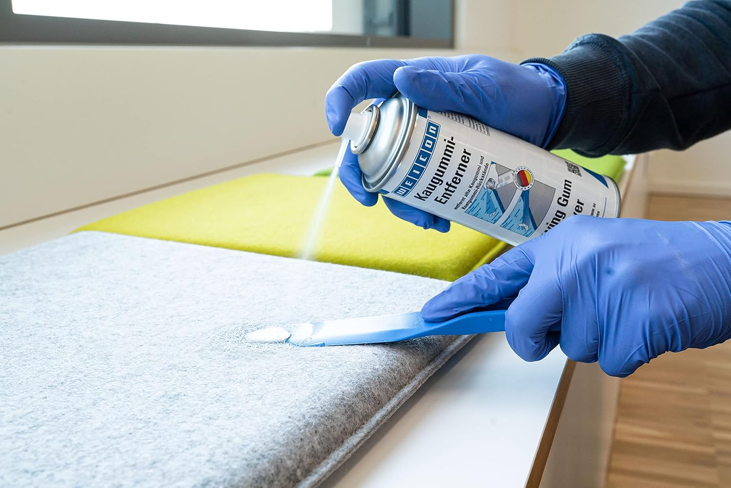 WEICON Chewing Gum Remover | 400 Ml | Removes Chewing Gum and Plastic Residues | Suitable for Clothing, Furniture, Floor, Carpet, Car Etc. image number 1