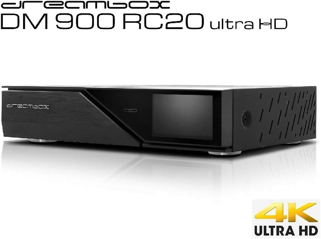 Dreambox DM900 RC20 UHD 4K 1X DVB-S2X FBC MS Twin Tuner E2 Linux PVR Ready Receiver image number 4