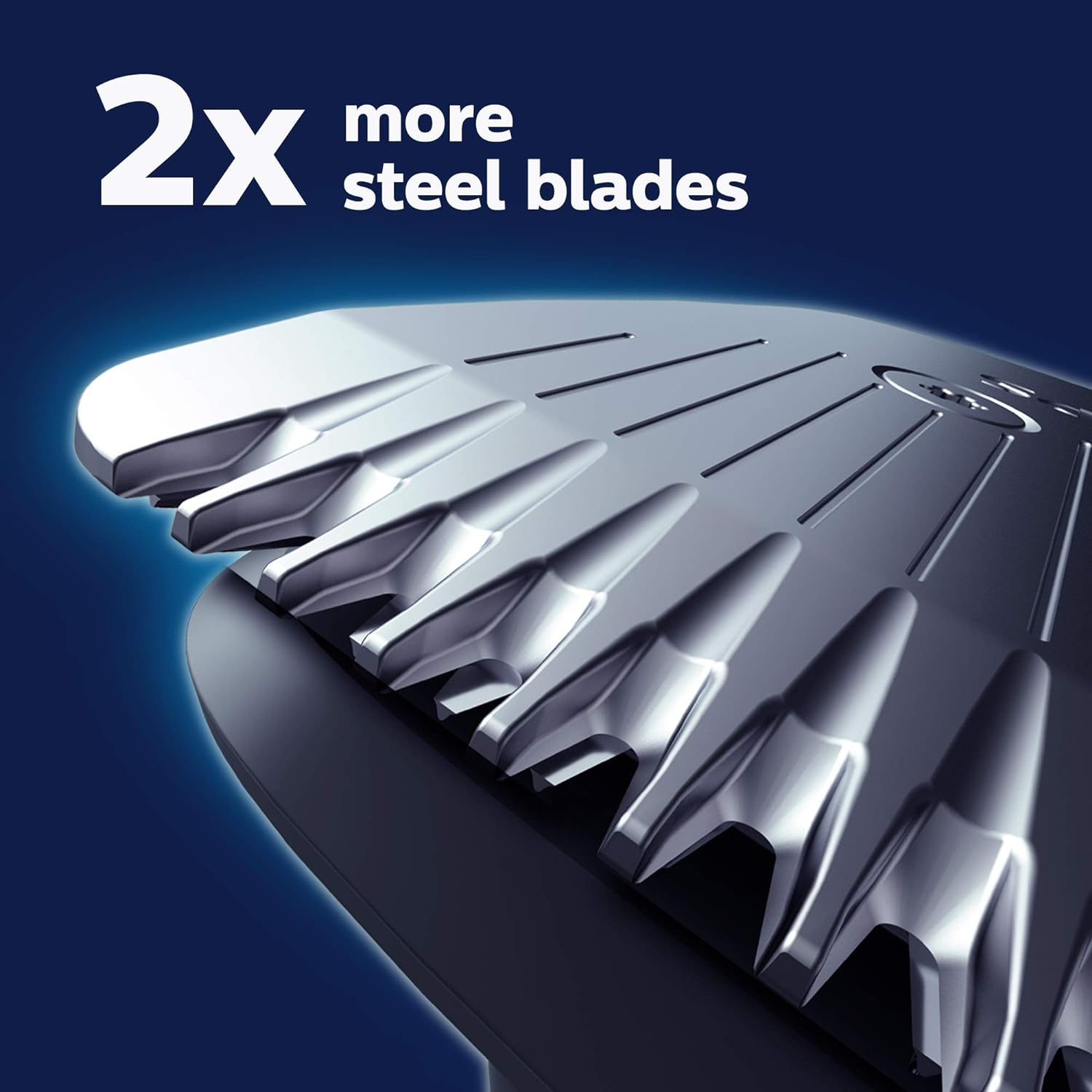 Philips Norelco Beard Trimmer Series 5000, BT5511/49, Electric, Cordless, One Pass Beard and Stubble Trimmer with Washable Feature for Easy Clean