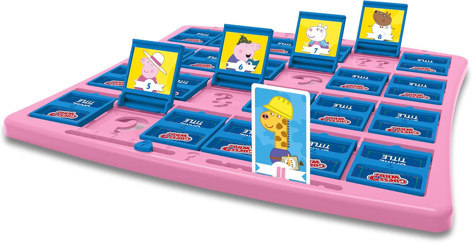 Winning Moves Guess Who? Peppa Pig Edition - Guessing Board Game about Your Favourite Characters from Peppa Pig - 2 Players Aged 6+ image number 4
