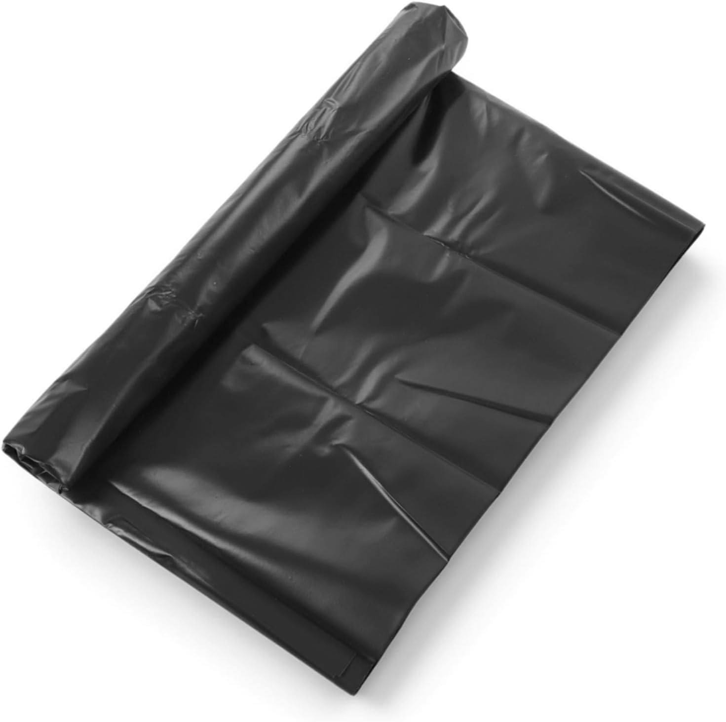 Black Pond Liner, PE Durable Pondliner for Waterfall Fish Ponds Garden Fountain, Fish Pond Plastic Liner (2 * 2M) image number 1