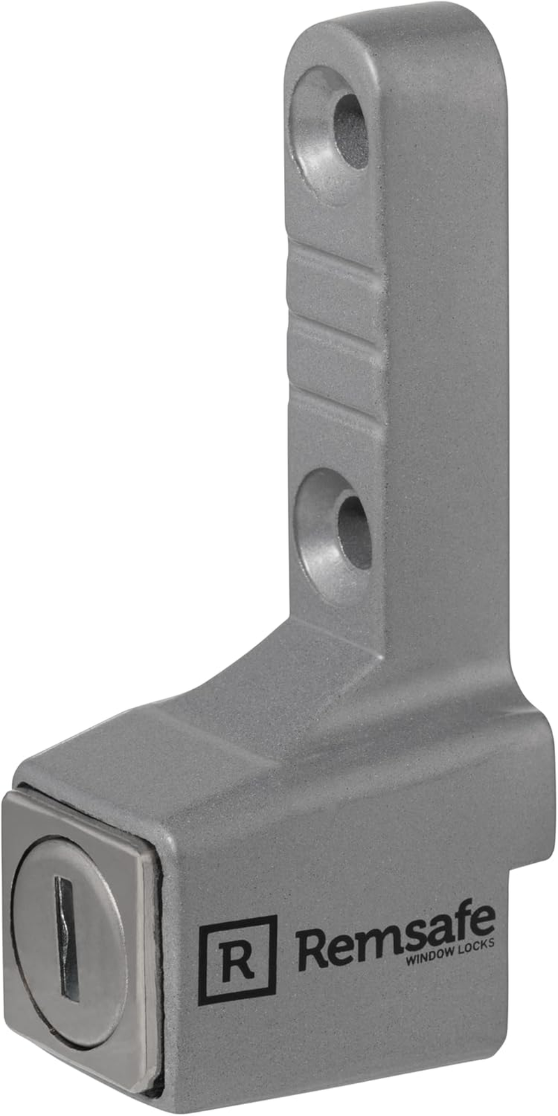 Remsafe Lylock Sliding Window Push Lock Silver, Push Pin Window Lock, Child Safety Window Lock Restrictor, Aluminium Window Security Locks with Keys