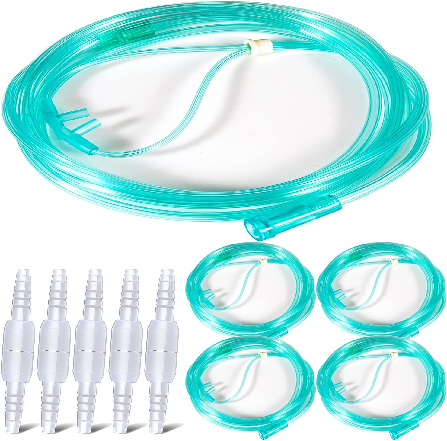 5PCS O_X_Y_G_&Eacute;n Swivel Connector + 5PCS Tube