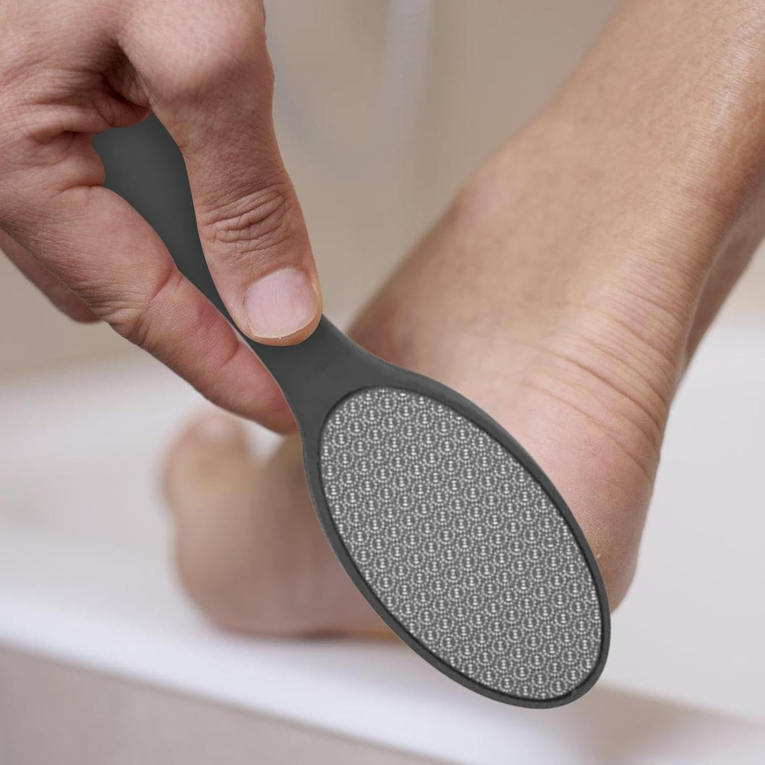 Glass Foot File Callus Remover, Glass Foot Scraper - Foot Exfoliator Scrubber,Professional Foot Care Tool Heel Scraper for Men, Women, Elderly image number 6