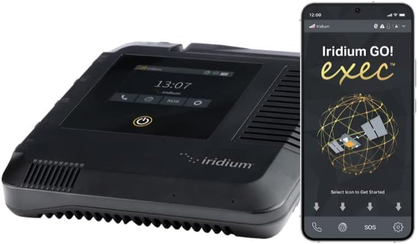 Iridium GO! Exec Satellite Wifi Hotspot Terminal with Protective Carry Case - Voice, Messaging & Data, Tracking Tracker & GPS Smart Device image number 2