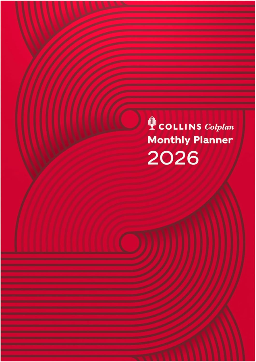 Collins Colplan - A4 Month to View 2026 Early Edition Diary/Planner - Geo Red image number 2