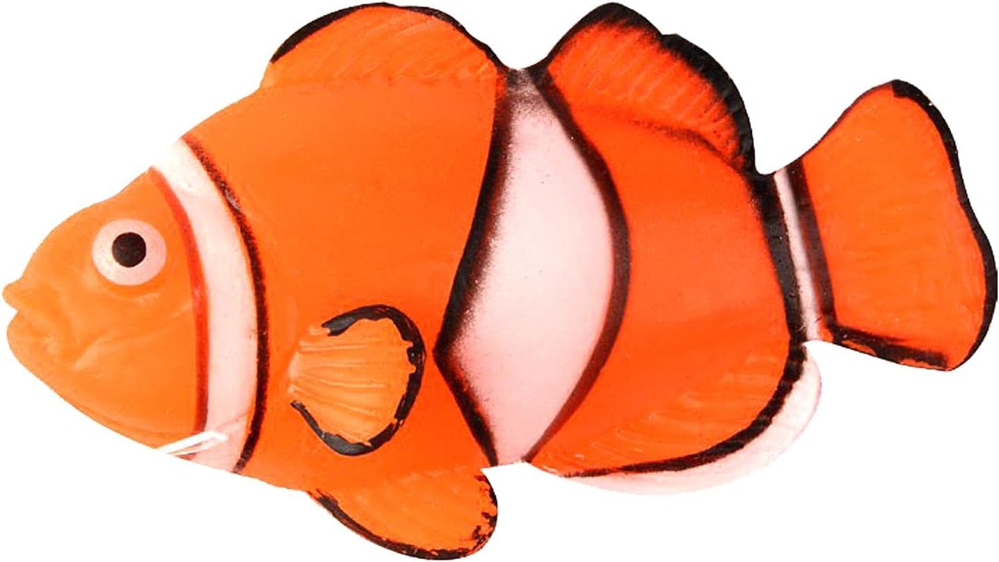 Silicone Fake Fish - Silicone Fake Fish for Fish Bowl,Artificial Fish for Fish Tank Ornament, Decoration for Aquarium Fish Tank (Color : 3) image number 2