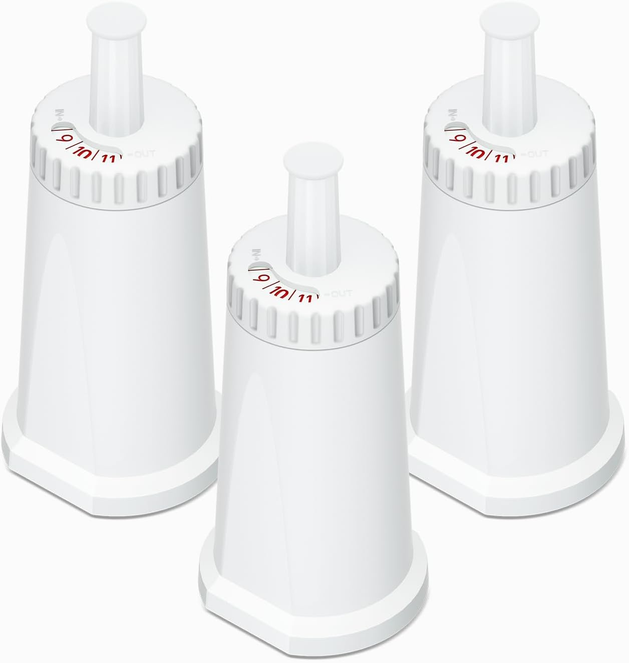 Mutital Water Filter for Breville Barista Touch Espresso Machine BES880, Barista Pro BES878, Oracle Touch BES990, Oracle BES980 & Dual Boiler BES920 Bambino Claroswiss Sage, BES008WHT0NUC1 (3 Pcs) image number 6