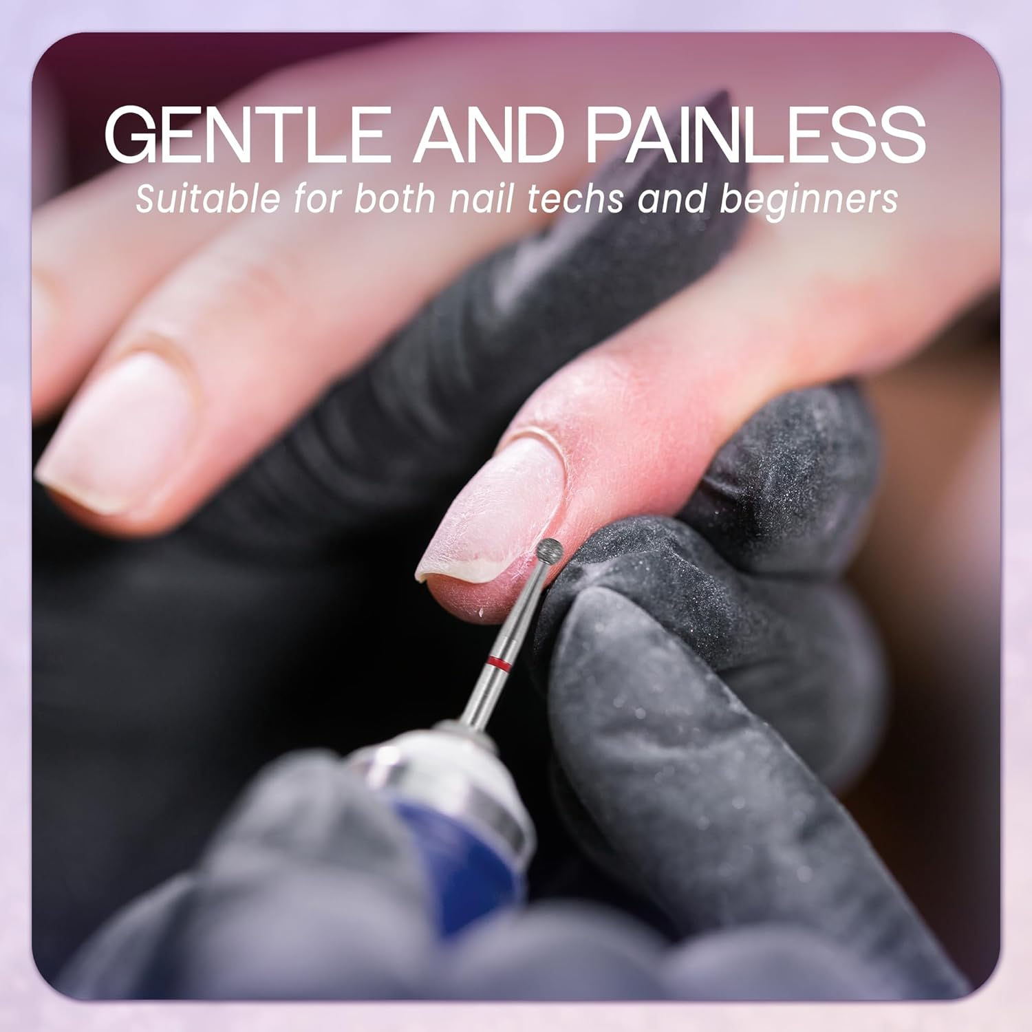 (Coarse) - PANA 0.2Cm Shank Size Professional - Small Barrel Gold Carbide Coarse Grit - Nail Drill Bit for for Dremel Machine image number 2