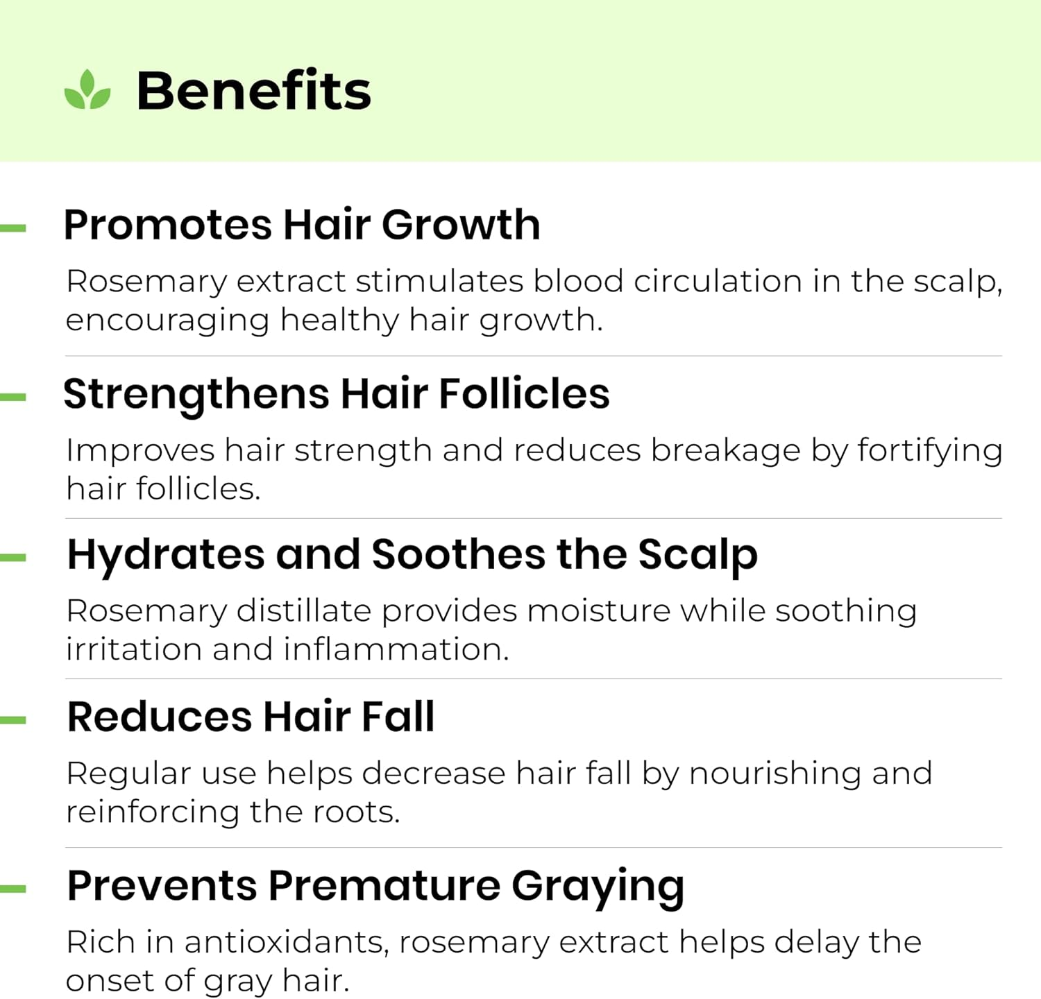AVIMEE HERBAL Rosemary Water for Hair Growth (200 Ml) Mist Spray for Hairfall for Unisex image number 4