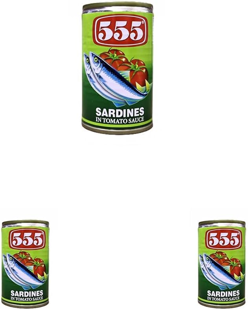 555 Sardines in Tomato Sauce 155G image number 1