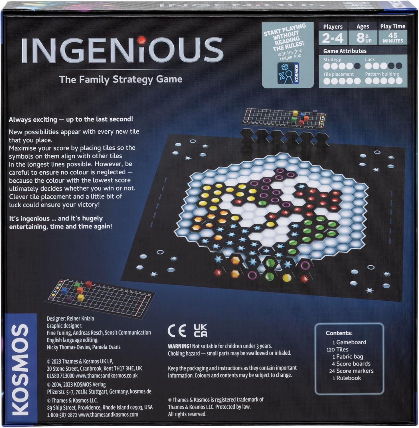 Kosmos Ingenious | Board Game | image number 4