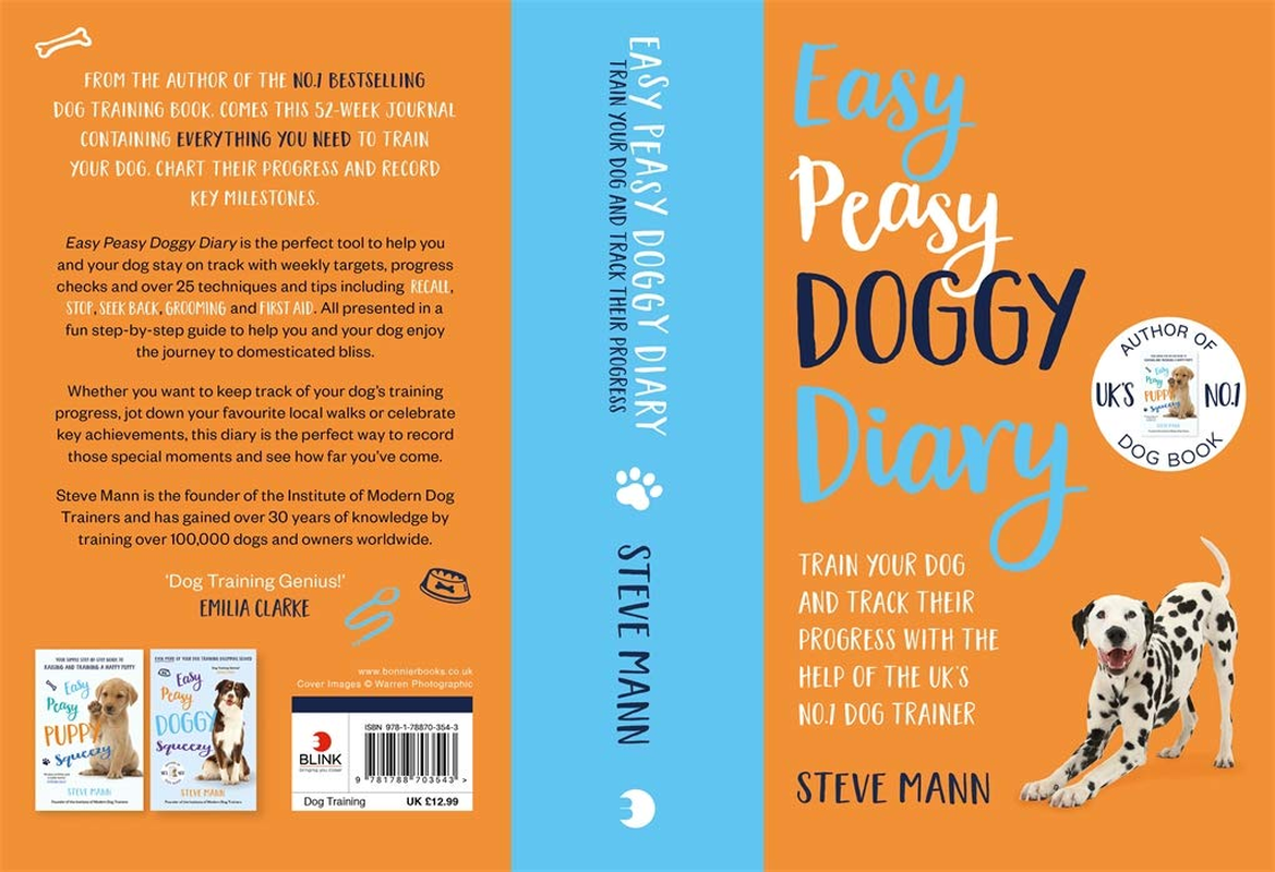 Easy Peasy Doggy Diary: Train Your Dog and Track Their Progress with the Help of the Uk'S No.1 Dog-Trainer image number 2