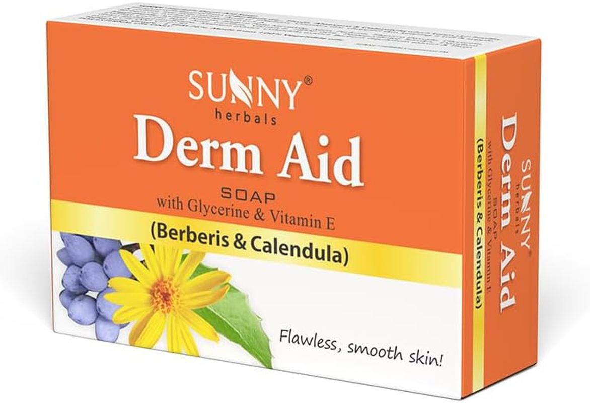 Baksons Sunny Derm Aid Soap with Berberis and Calendula, 75G - Pack of 4 image number 4