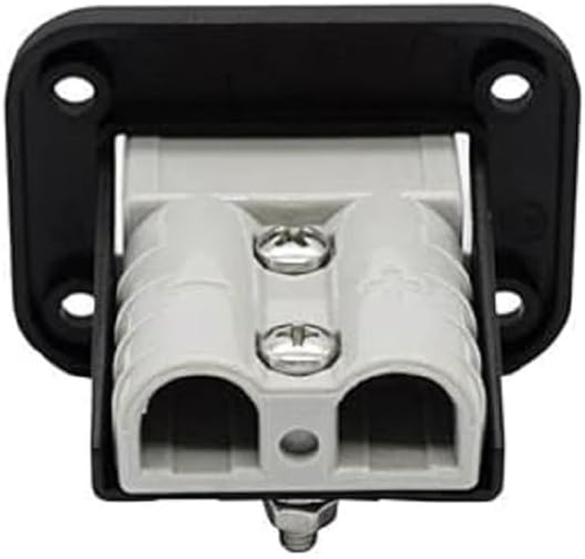 120A 12-24V DC Flush Mount Recessed Plate, Plug Mounting Panel,120A Plug Panel Base with Dust Cover,For Anderson SB120 Series Connectors image number 6