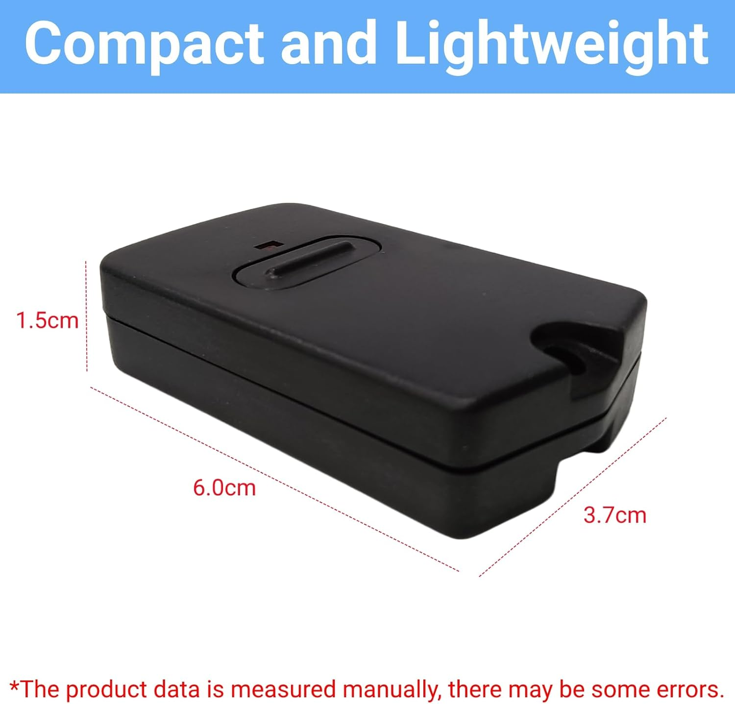 QSDIYRF Garage/Gate Remote Replacement for MPC2 TX318 318Mhz 3-Position 9 Dip Switches Garage Door Remote (Red LED Indicator, No Paper Instruction Manual) image number 1