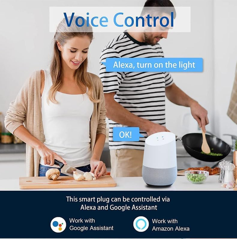 Uantii Matter Plug, Smart Wifi Plug Works with Homekit,Alexa,Works with Google Home, Works with Smartthings (1) image number 3