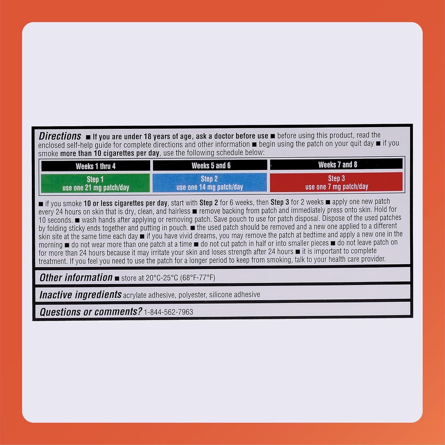 Rugby Clear Nicotine Transdermal System Patch, 21 Mg, 14 Count image number 5