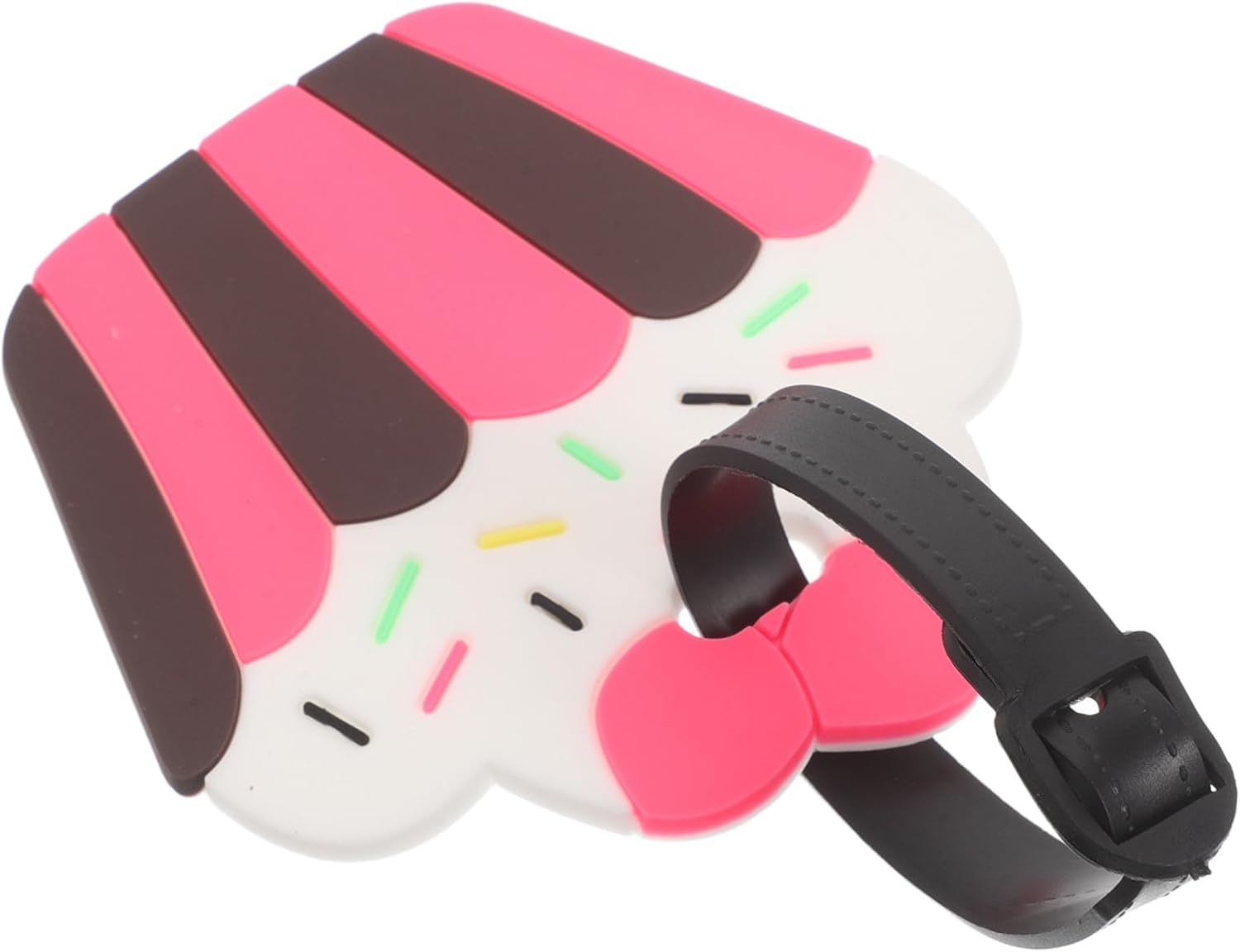 COLLBATH Multi-Purpose Luggage Tag Holder Soft PVC Travel Tag for Suitcases Handbags image number 5