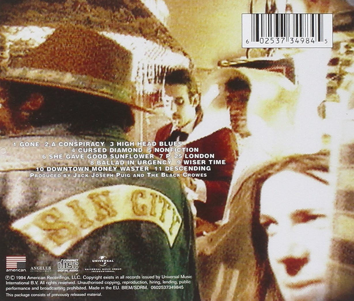 BLACK Crowes'S Amorica