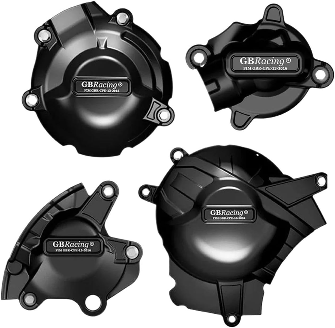 Motorcycle Engine Guard Protector Motocross Parts Engine Protection Cover Set for Suzuki GSXR1000(R) L7-L9 GSX-R1000 2017-2023 K17 Engine Drop Prevention Slider(Oneset)