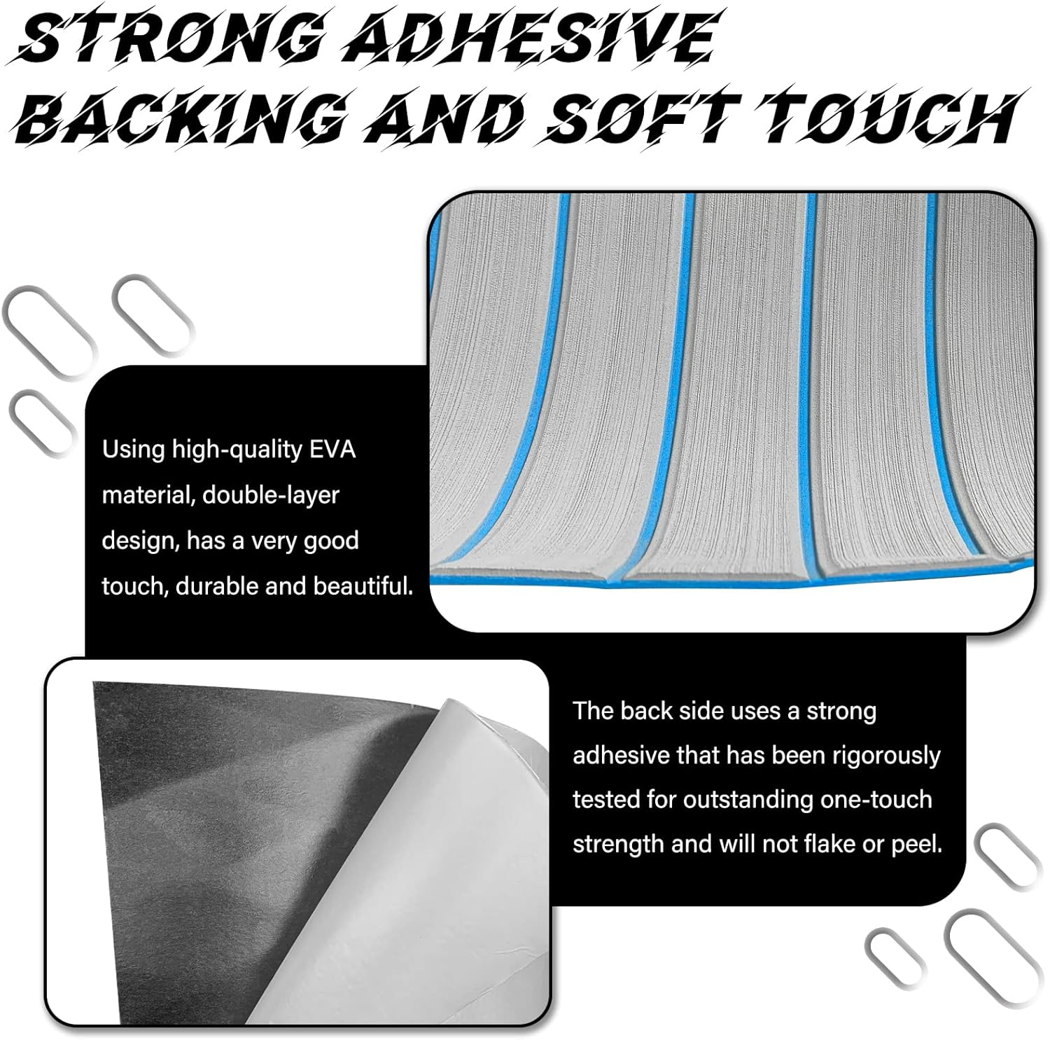 HXBYX Boat Flooring EVA Foam Boat Decking, Faux Teak Marine Mat Boat Carpet Sea Deck Marine Flooring for Motorboat RV Yacht Kayak Surfboard image number 2