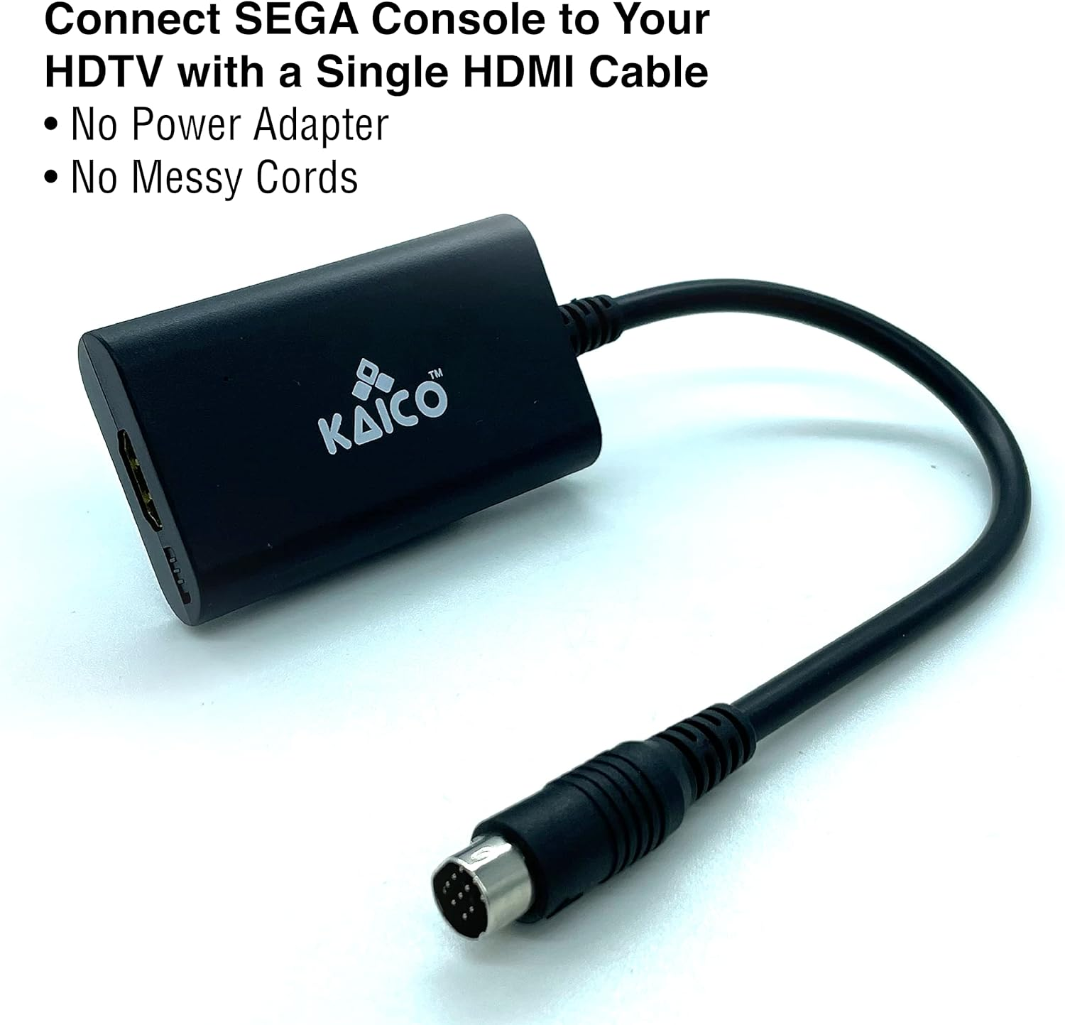 Kaico SEGA Saturn 1080P HDMI Adapter - for Use with Sega Saturn - Supports S Video Output &ndash; Supports PAL and NTSC Consoles &ndash; Aspect Ratio Switch for 16:9 or 4:3 image number 3