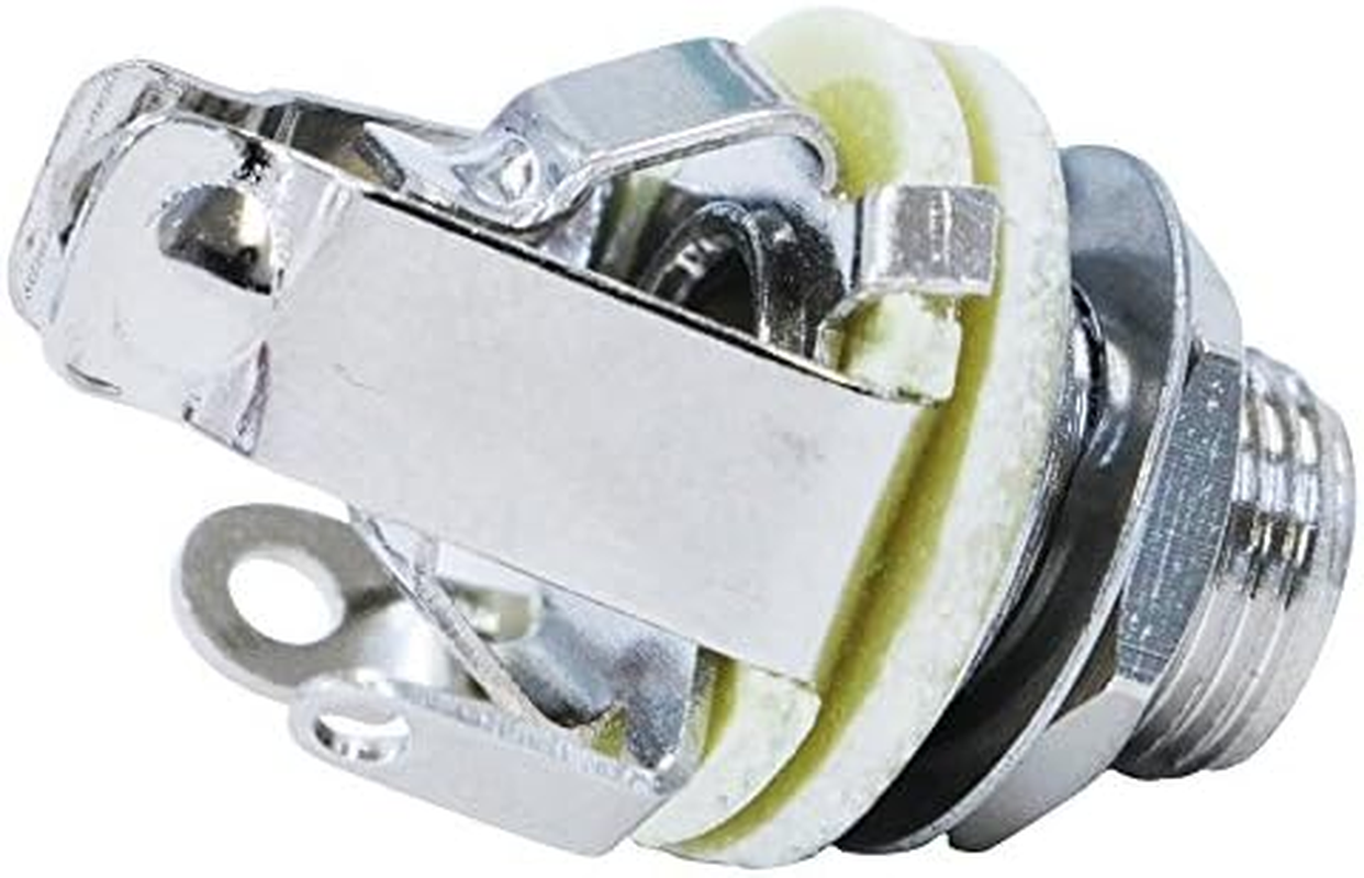 2 Pack of Pure Tone Full-Contact Output Jack for Guitar/Bass with Mounting Hardware image number 1