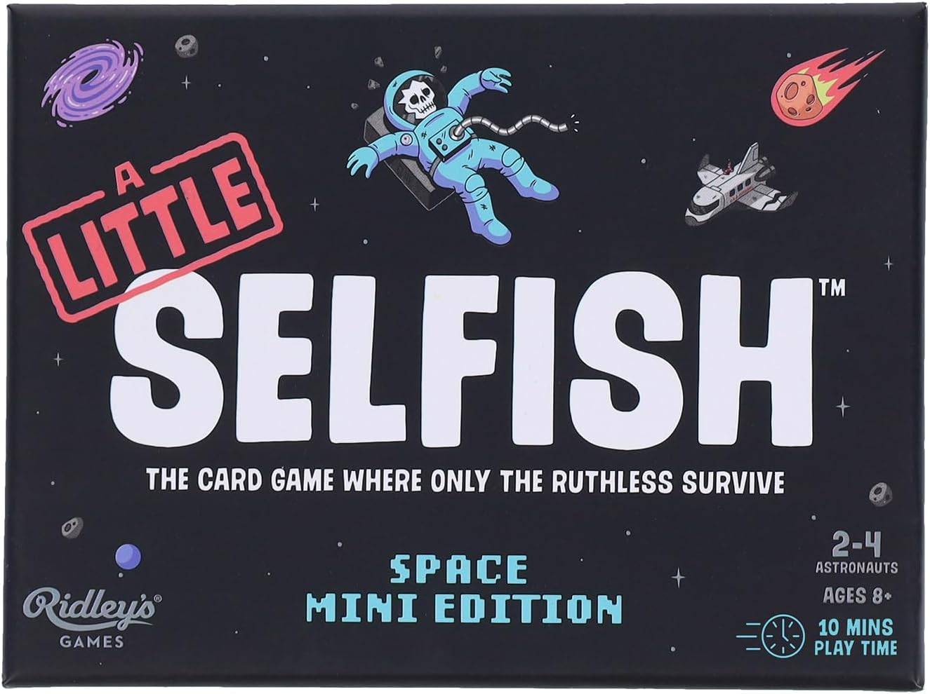 Ridleys Games Selfish Mini: Space Edition Card Game image number 4