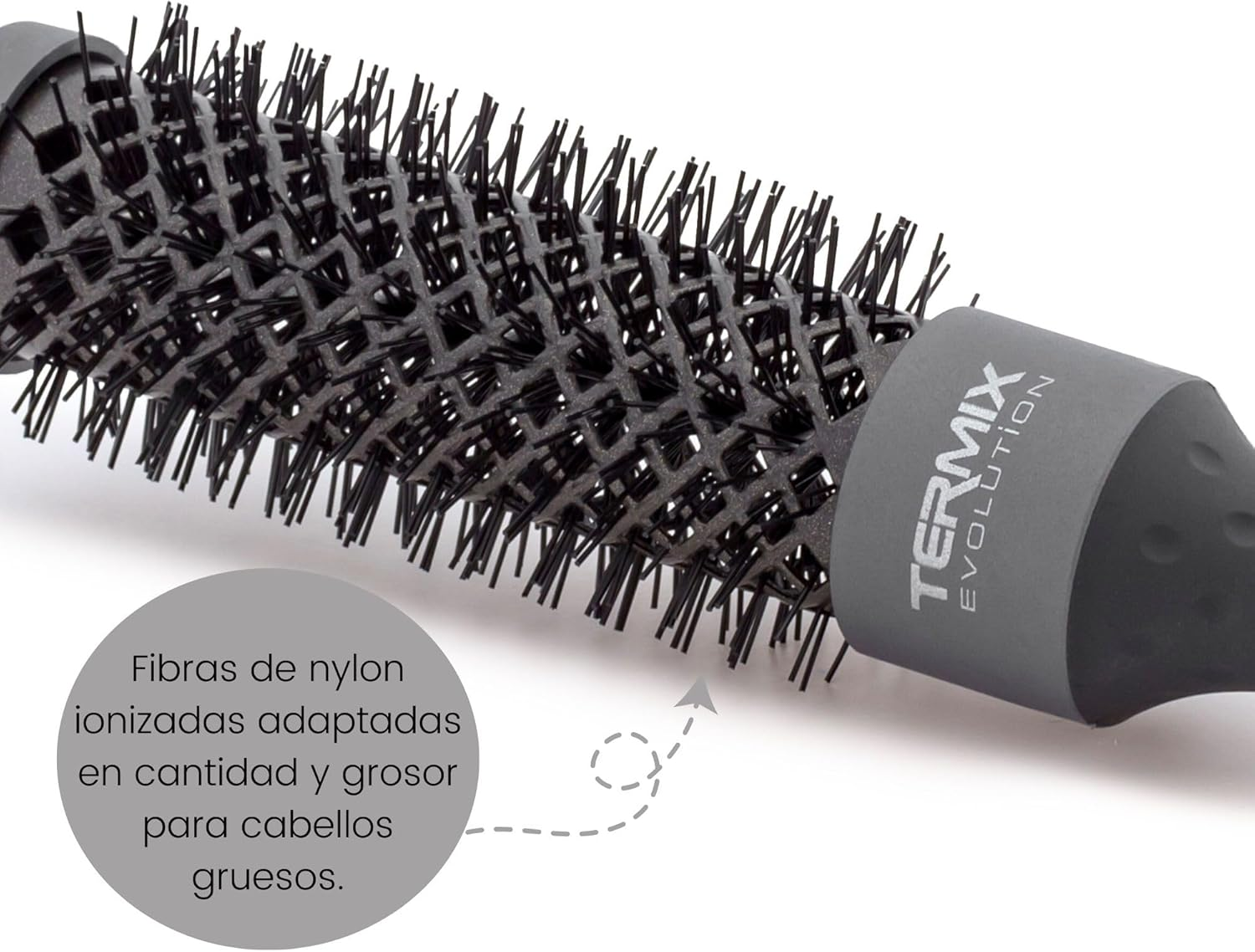 Pack Termix Evolution plus - Hairbrushes for Thick Hair with Ionized Bristles for Thick and Difficult to Manage Hair- It Includes 5 Diametres &Oslash; 17, 23, 28, 32 Y 43 Mm image number 2