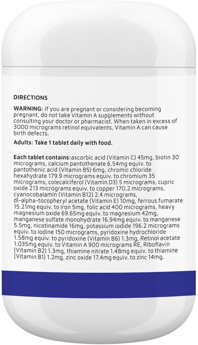 Nature'S Way Once Daily Men'S Multivitamin 120 Tablets image number 1