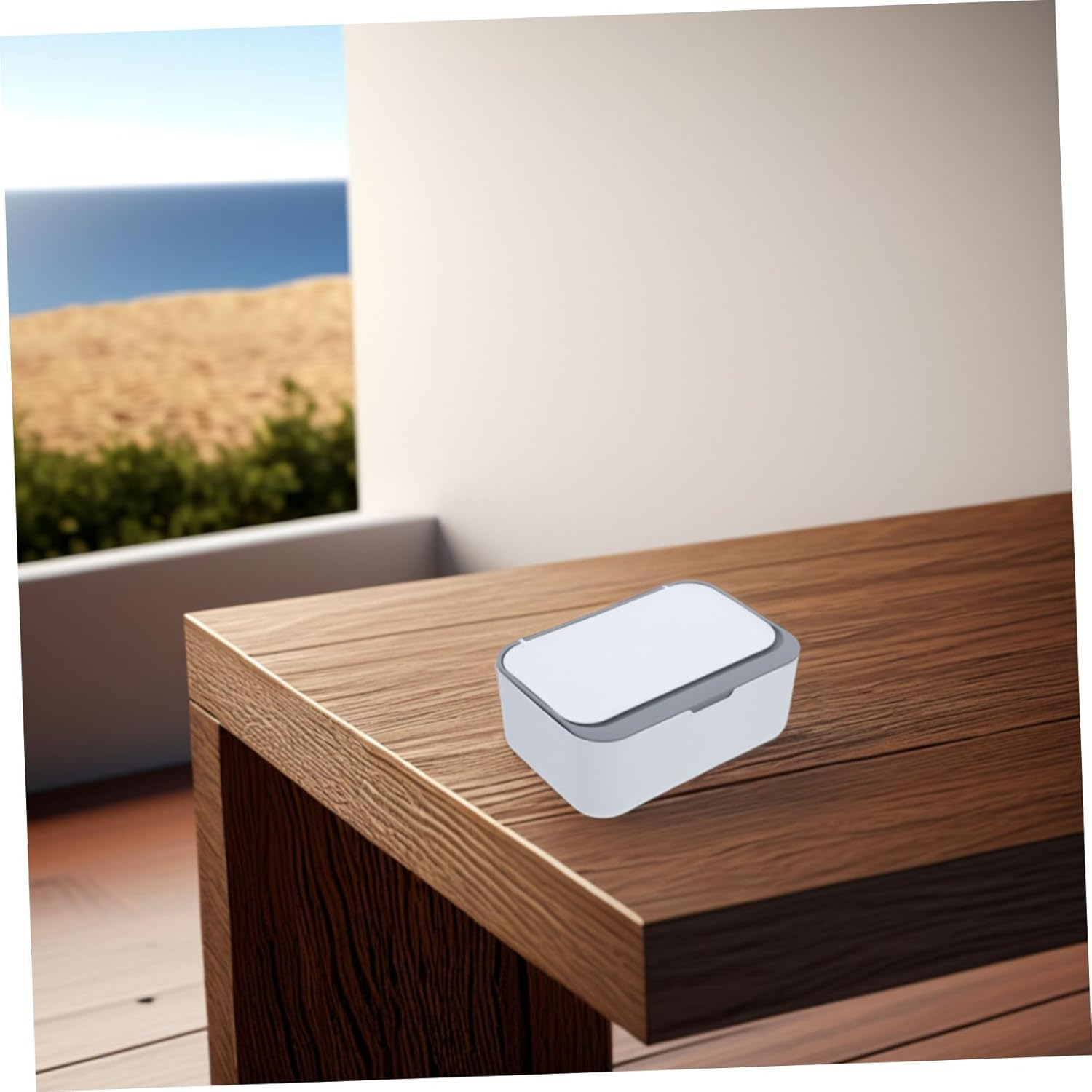 Wet Tissue Box Cover for Wipes Holder Material Tissue Box Lid Desktop Use as Wipes Dispenser Multifunctional image number 2