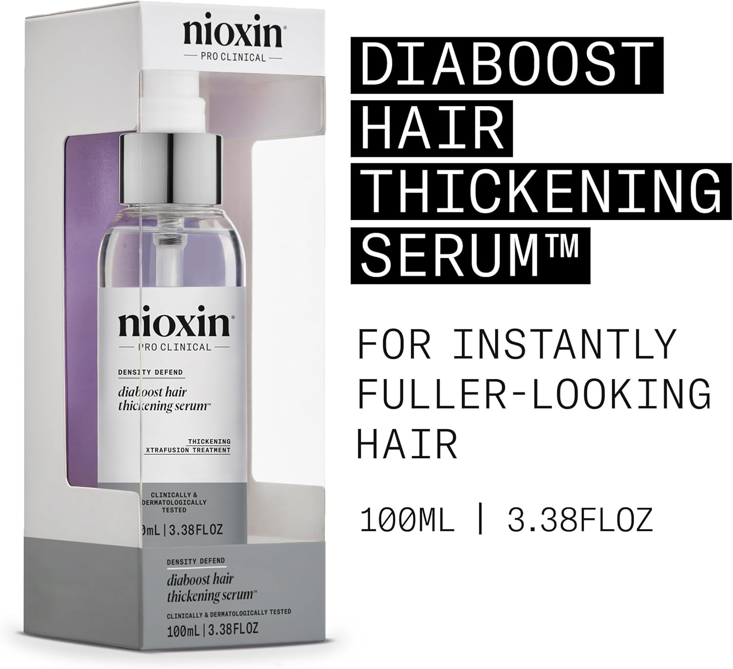 Nioxin Density Defend Diaboost Hair Thickening Serum, 100 Ml image number 4