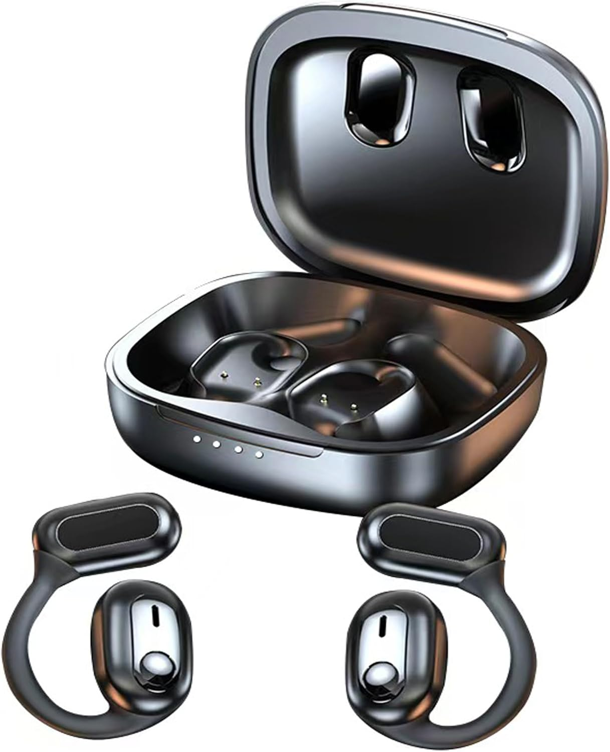 AI Language Translator Earbuds, 4-In-1 Translation Device, Supports 144 Languages and Accents, Real Time Translation with 8 Offline Language Packs, Perfect for Travel, Business and Learning image number 6