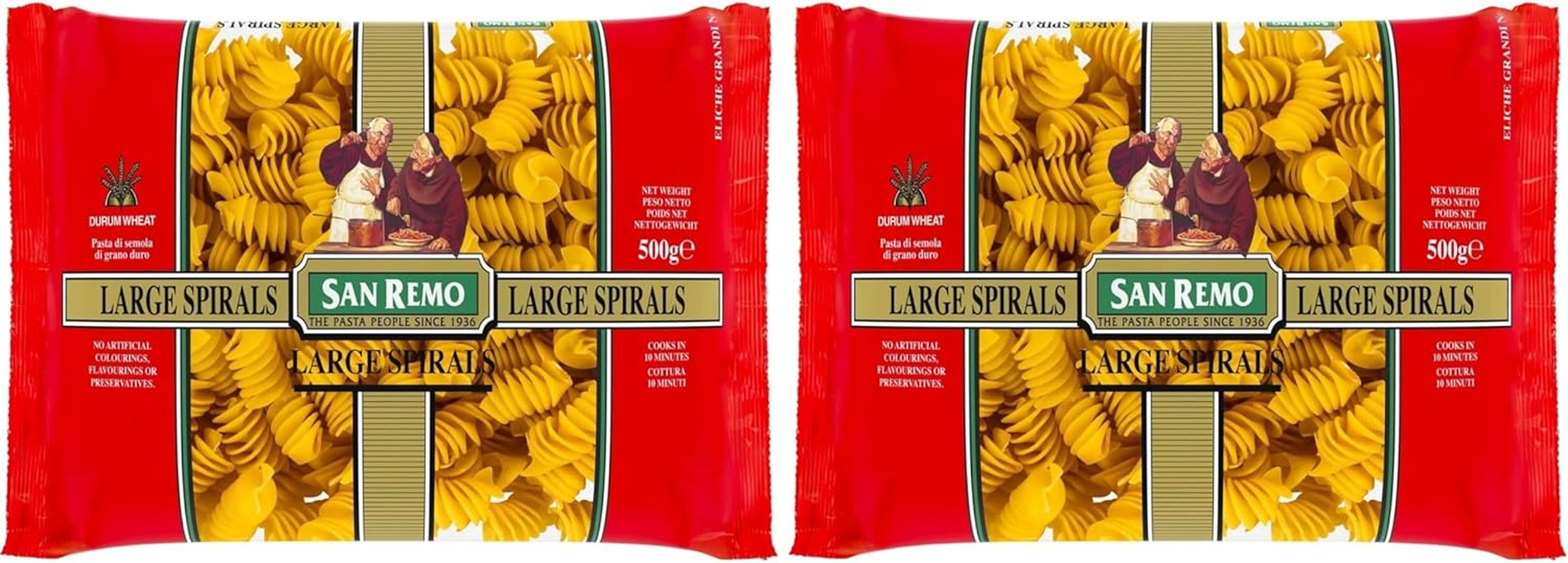 San Remo San Remo Large Spirals, 500 G, No Flavor image number 5