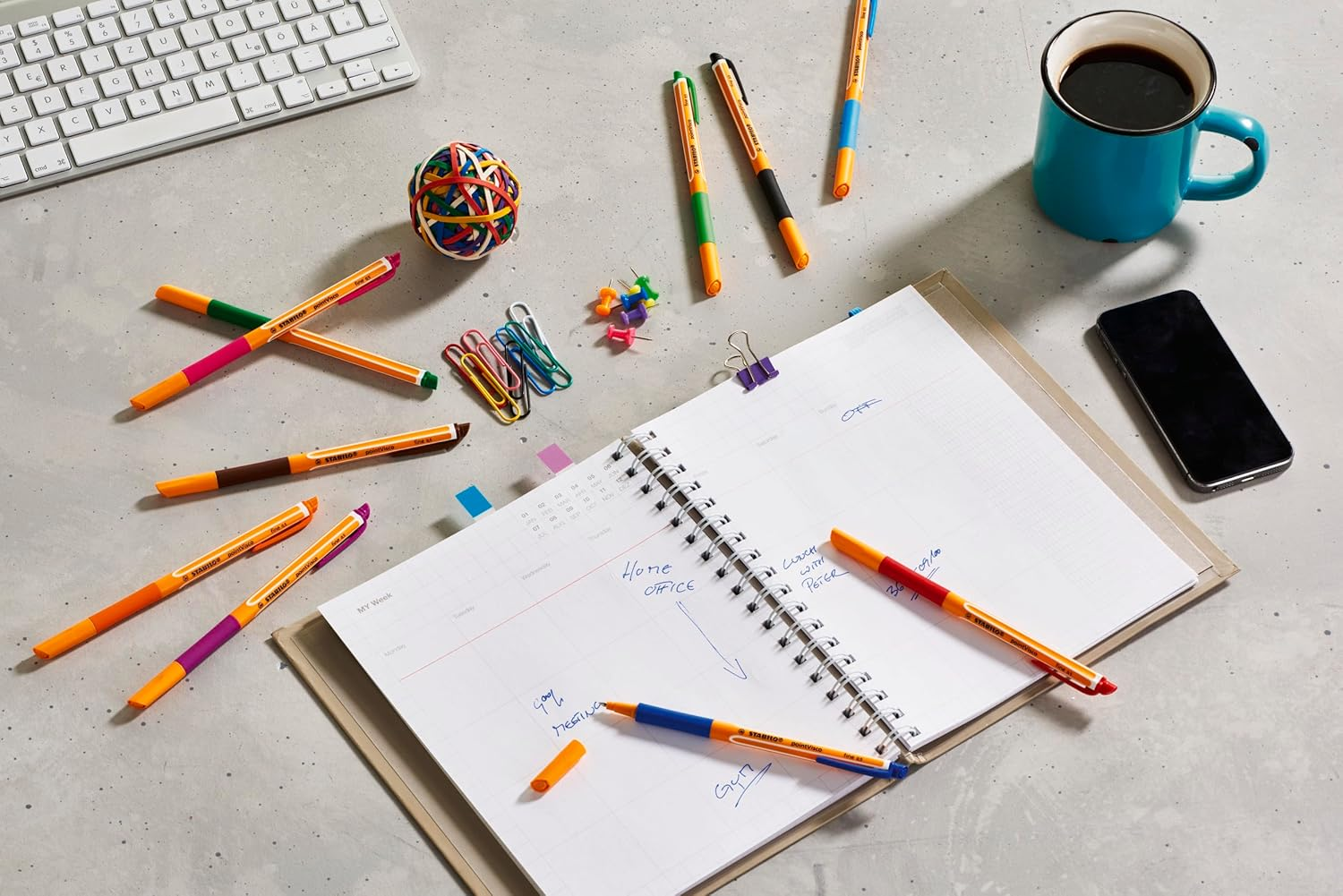 Gel Rollerball - STABILO Pointvisco Box of 10 Black image number 2