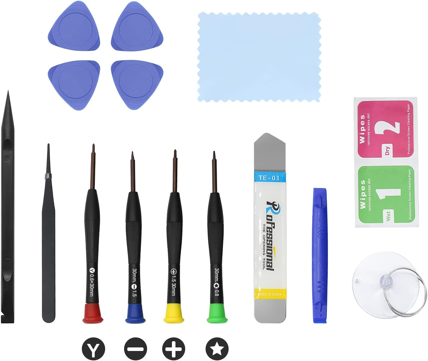 ARUISIFX 12.9"" LCD Screen Replacement for Ipad Pro 12.9 3Rd Gen A1876 A2014 A1983 A1895 and 4Th Gen A2069 A2232 A2233 A2229 Display LCD Assembly and Glass Touch Digitizer Premium Repair Kit (Black)