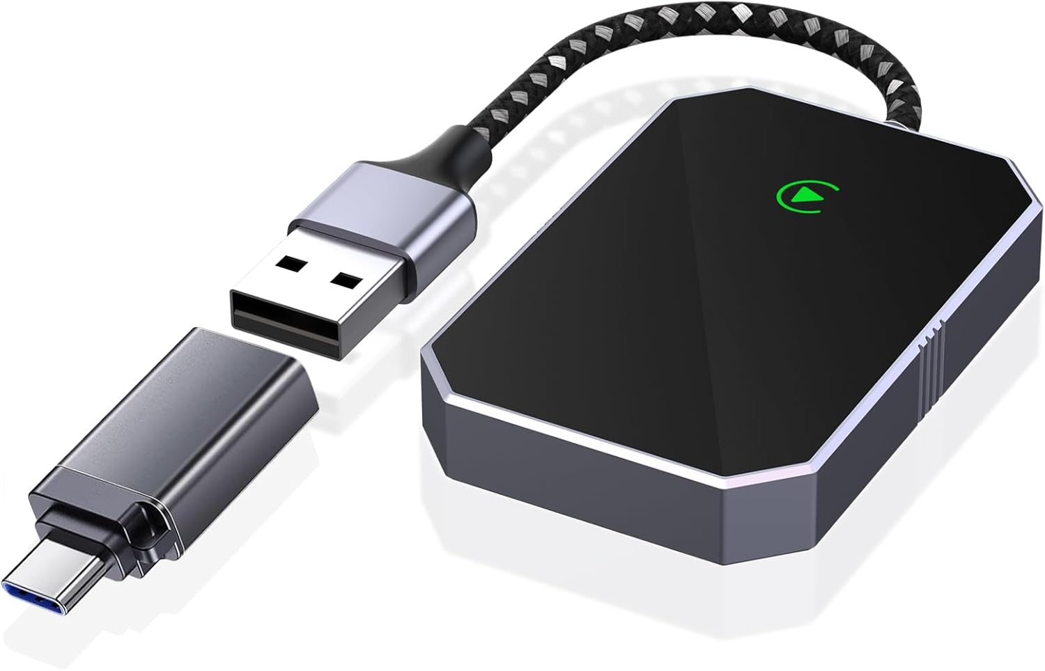 Wireless Carplay Adapter for Apple - Stable Fast Connection for Convert Factory Wired to Wireless Carplay Dongle Cars for Iphone - No Latency from Ios 10+ to Screen W/Usb C image number 3